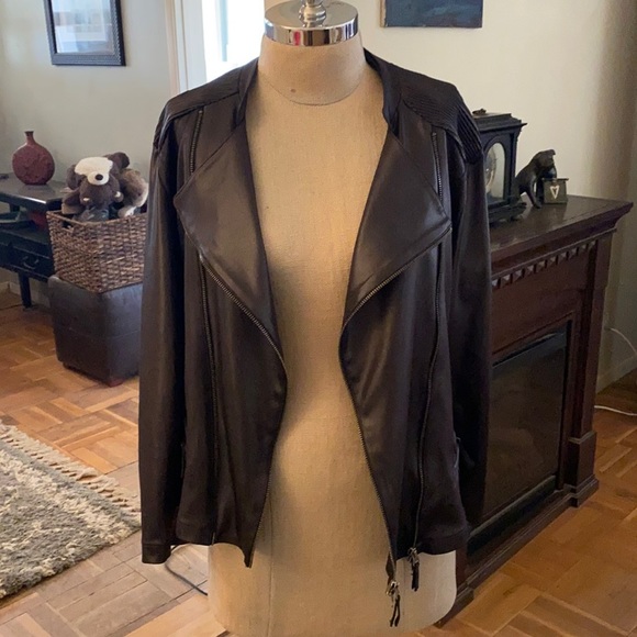 VENTO milano high end Italian top designer black bomber jacket - Picture 3 of 16